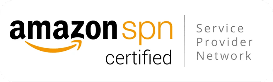 Amazon Service Provider Network (SPN) certified partner badge